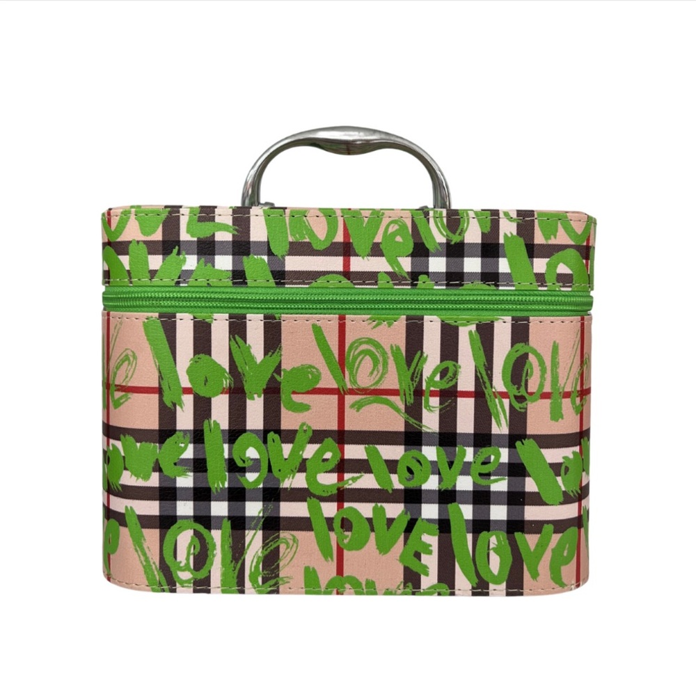 Stylish Green and Brown Women's Bag